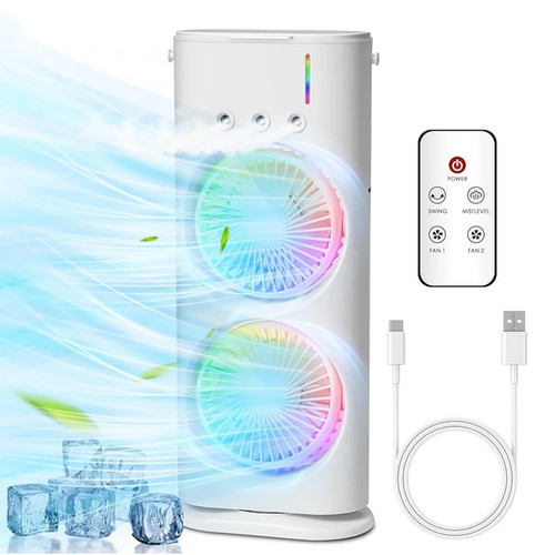 پنکه رومیزی مدل دو فن FH-666